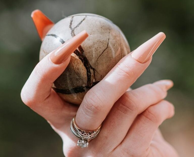 light brown nail polish